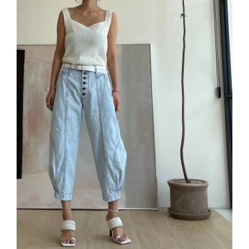 PARIS MATCH S/S 2021 女裝牛仔長褲